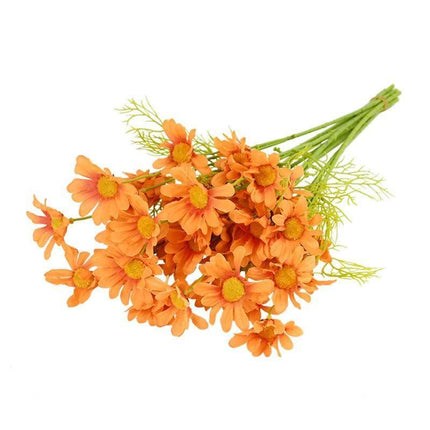 Elegant Daisy Dreams Bouquet Set: 5 Lifelike Floral Arrangements for Stunning Home Decor