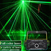 Multifunctional RGB Laser Light Show Projector for Home Entertainment