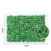 Lush Faux Greenery Panel for Interior and Exterior Decoration