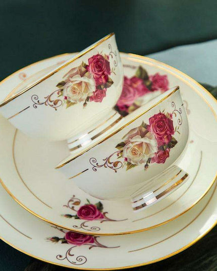 Elegant Guci Free Bone China Dining Collection with Stylish Ceramic Bowl