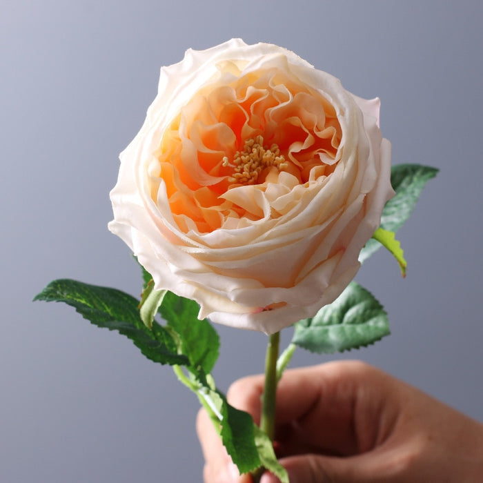 5-Piece Real Touch Rose Peony Artificial Flowers Ensemble