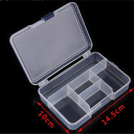 Versatile Organizer Box for Jewelry, Crafts, and Small Tools with Customizable Dividers