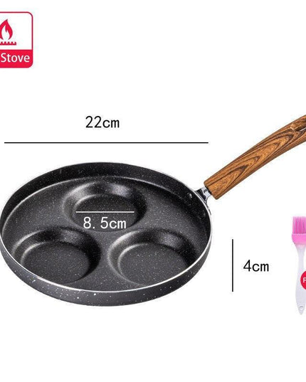 Premium Maifan Stone Non-Stick Omelet Grill Pan for Effortless Breakfasts