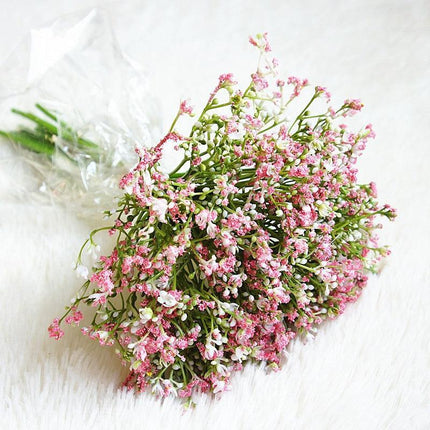 Elegant Artificial Gypsophila Night Bloom Flowers - Set of 16 Stems