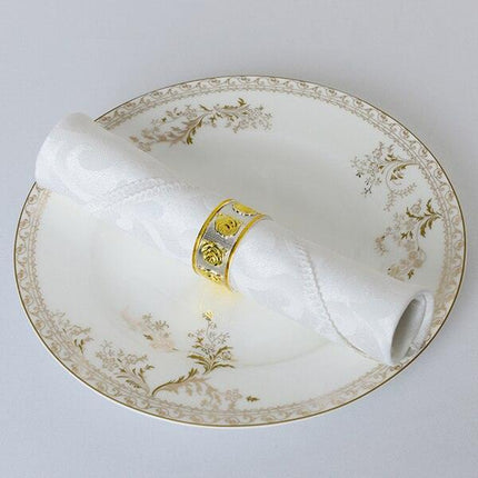 Elegant 10-Piece Polyester Table Linen Napkin Collection - Perfect for Sophisticated Dining