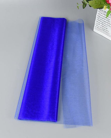 Glistening Elegance Crystal Organza Tulle Ribbon Roll