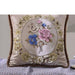 Elegant Handmade Beaded Jacquard Pillow Cover - Stylish Home Decor Accent 48x48cm