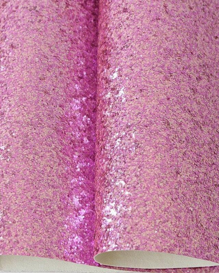 Radiant 3D Glitter Fabric Sheets - Creative DIY Craft Kit with Bold Colors