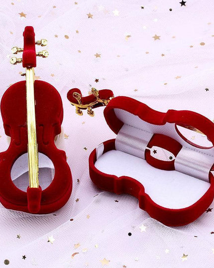 Elegant Velvet Jewelry Showcase Box - Display Your Treasures