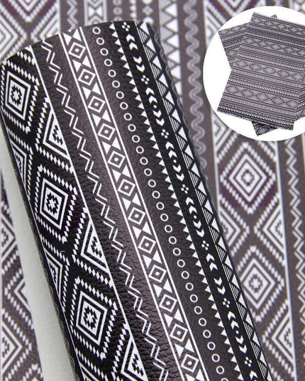 Chic Polka Dot Faux Leather Crafting Fabric