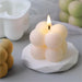 Customize Your Own Aromatherapy Candle Making Kit with 3D Square Cube Silicone Mold