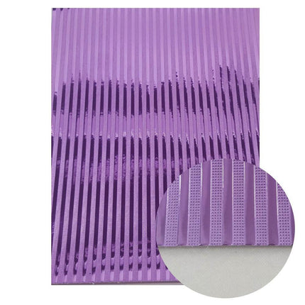 Sparkling Violet Faux Leather Fabric - A Must-Have for Dazzling DIY Projects