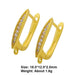 Stunning Handmade Gold & Silver Earring Hooks Adorned with Dazzling Austrian Crystals - Eco-Friendly Luxury Jewelry