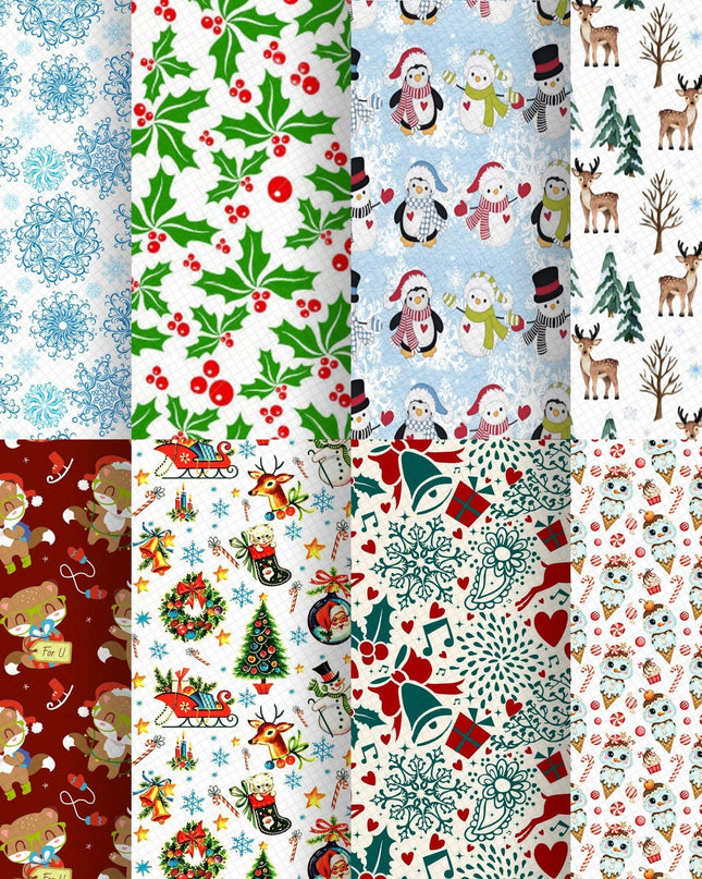 Enchanting Festive Synthetic Leather Crafting Kit: Create Holiday Masterpieces