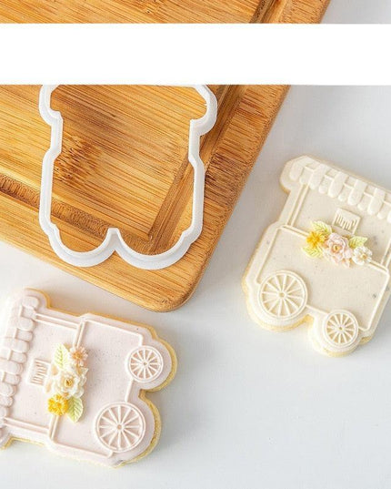 Whimsical Princess Castle Cookie Press Set