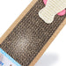 Claw-Some Feline Corrugated Scratching Post for Cats