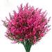 Lavender Bliss: Faux Floral Elegance - Captivating Beauty