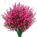 Lavender Serenity: Stunning Faux Flower Arrangement for Timeless Decor