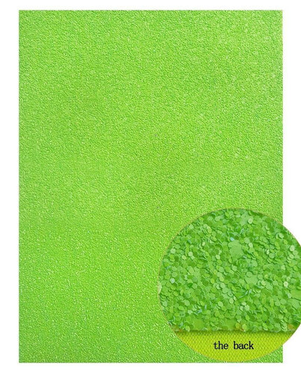 Glittering Chunky PU Leatherette: The Ultimate DIY Crafting Companion