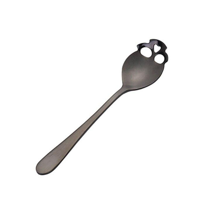 Stylish Skull Stainless Steel Spoon - Multi-Purpose Food Grade Utensil