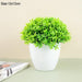 Elegant Green Faux Bonsai Tree with Pot - Versatile Home and Garden Decoration
