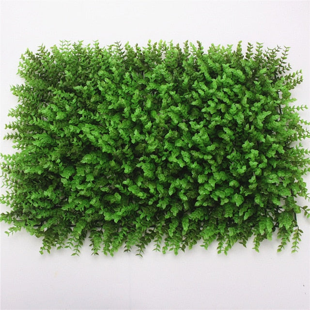 Greenery Bliss Artificial Grass Wall Decoration for Festive Indoor Ambiance