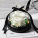 Ethereal Rose Illumination Sphere: Enchanted Beauty in Glass Orb