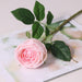 Premium Realistic Rose Artificial Flowers Set of 5 - Moisturizing Simulation Bouquet