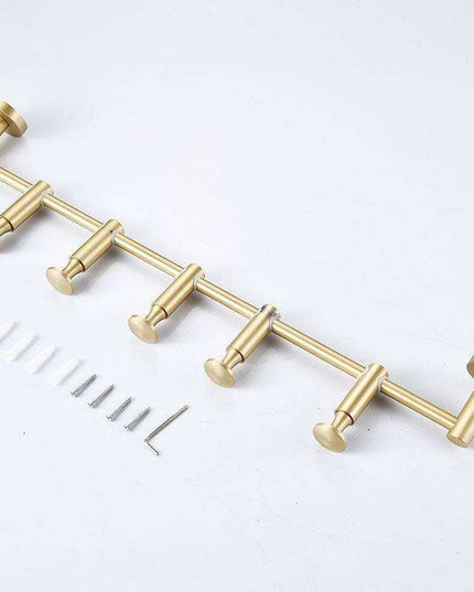 Elegant Solid Brass Coat Hooks for Stylish Home Organization