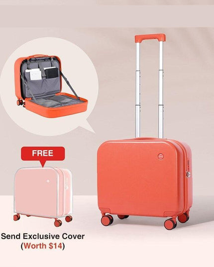 Sleek and Stylish Women's Premium Patent Spinner Carry-On for Modern Travelers