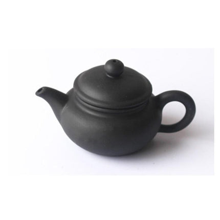 Whimsical Purple Clay Teapot Ensemble with Charming Tea Pet