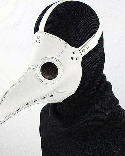 Gothic Plague Doctor Beak Mask - Elegant Costume Essential for Cosplay and Themed Gatherings