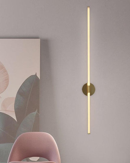 Elegant Adjustable Gold LED Wall Sconces with Customizable Lighting for Any Room