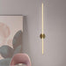 Adjustable Gold LED Wall Lights with Customizable Color Temperature - Ideal for Bedroom, Study, and Living Room