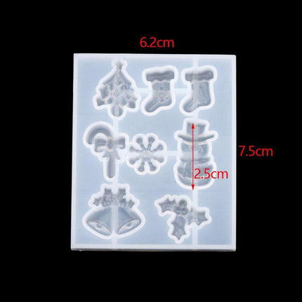 Charming Snowflake DIY Craft Set for Unique Christmas Jewelry and Ornaments