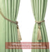 Luxurious Golden Curtain Tieback with Handcrafted Tassel Detail - Elegant Home Decor Addition