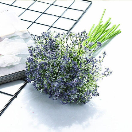 Elegant Artificial Gypsophila Night Bloom Flowers - Set of 16 Stems