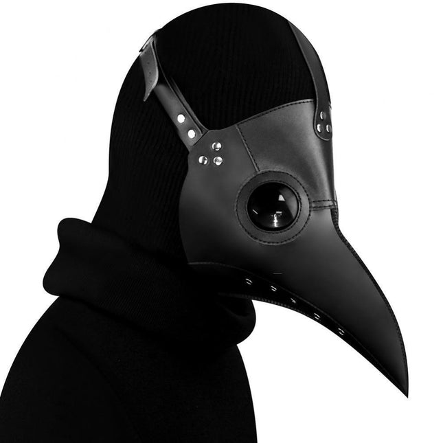Gothic Plague Doctor Beak Mask - Elegant Costume Essential for Cosplay and Themed Gatherings