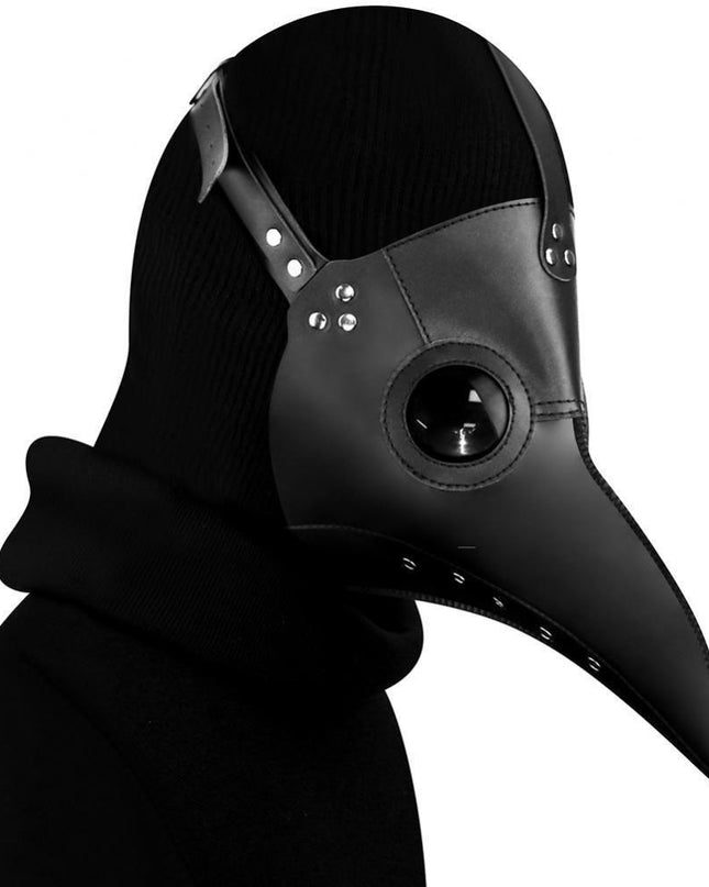 Gothic Plague Doctor Beak Mask - Elegant Costume Essential for Cosplay and Themed Gatherings