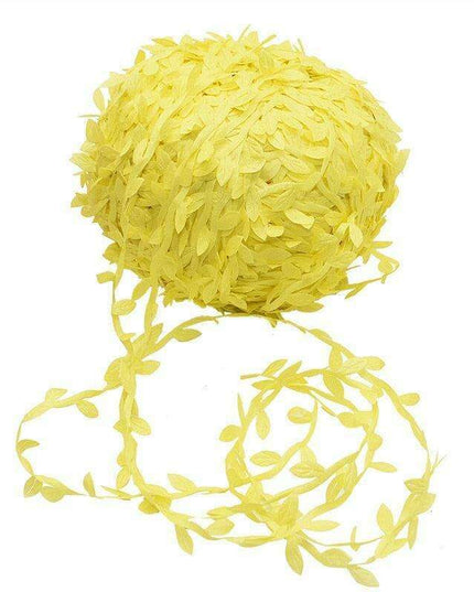 Nature-Inspired Green Ivy Vine Ribbon: Elevate Your Crafting and Decor with a Touch of Elegance