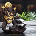 Ganesha Elephant God Backflow Incense Burner
