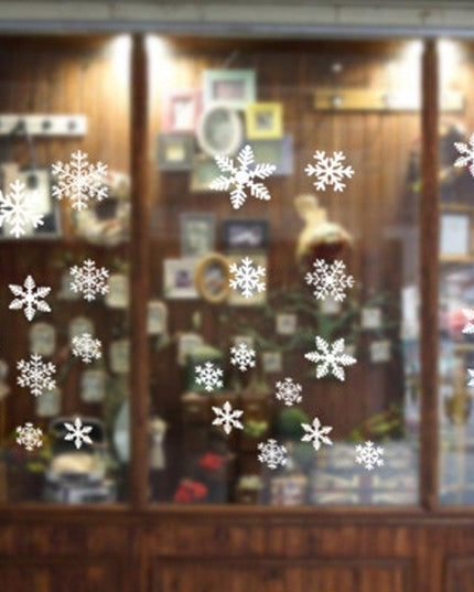 Enchanting Winter Wonderland Snowflake Decals Set