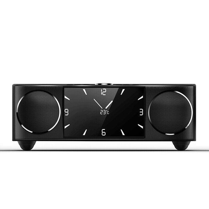 Multifunctional Bluetooth Sound System with Video, LED Display, Mic, FM Radio, Clock - Portable Entertainment Hub
