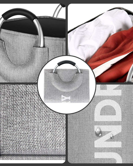 Oversized Multi-Purpose Linen Organizer with Plush Interior - Ultimate Laundry & Storage Solution