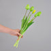 Opulent Tulip Silk Bouquet - Set of 5 Lifelike Blooms | 46CM - Premium Luxury Home Decor