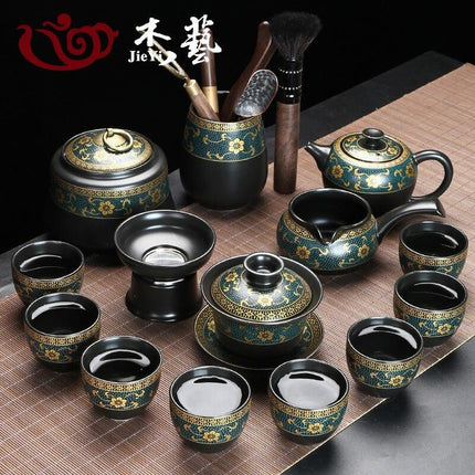 Elegant Porcelain Kung Fu Tea Set: Transform Your Tea Experience