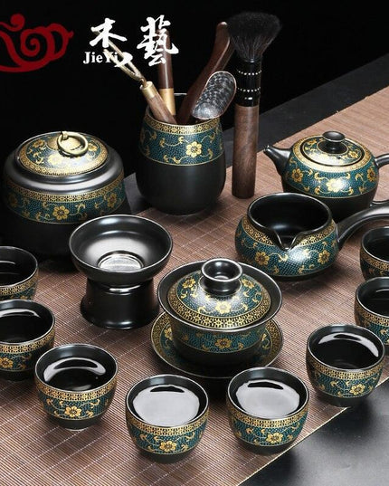 Elegant Porcelain Kung Fu Tea Set: Transform Your Tea Experience