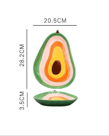 Artistic Ceramic Fruit Plate Collection for Elegant Dining