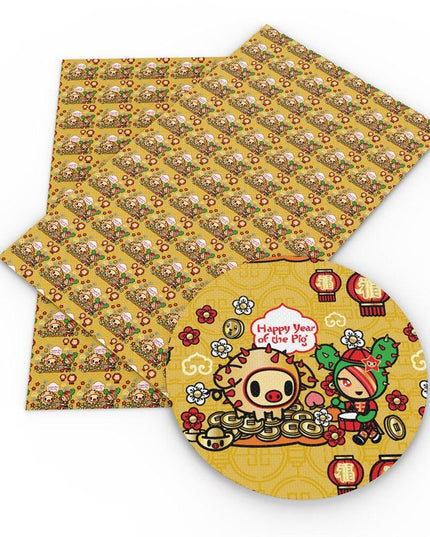 Elegant Faux Leather Crafting Kit for Artisans | 20x33cm Essentials