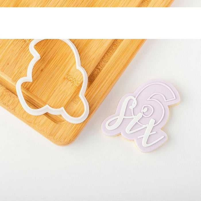 Cookie Impression Stamp Set: Professional Baking Tool for Artistic Creations